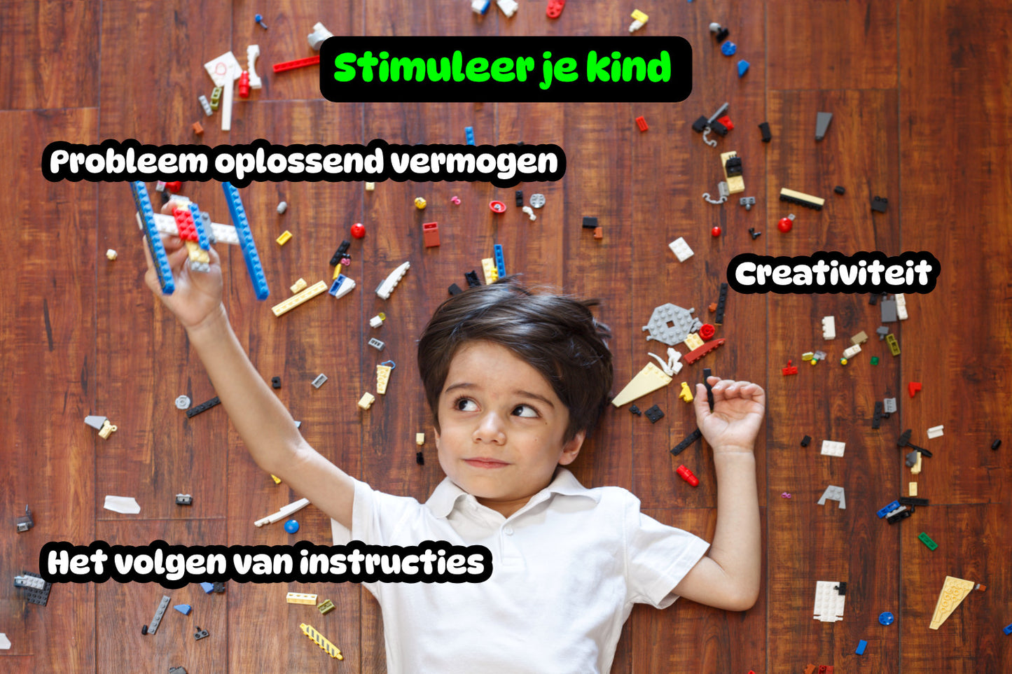 Skibby bouwplaat set geschikt voor LEGO - city stenen 32 x 32 noppen - grondplaat - 6 stuks